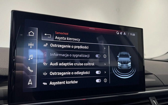 Audi A5 cena 214900 przebieg: 17522, rok produkcji 2023 z Kępice małe 352
